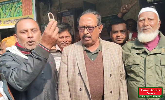 পঞ্চগড়ে আওয়ামী লীগ অফিসে জামায়াতের তালা, বিএনপি নেতার উপস্থিতিতে তালামুক্ত